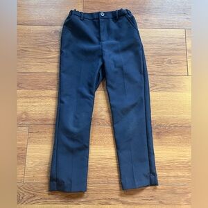 Boys navy blue dress pants